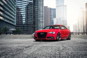 Audi S5 Coupe on Vorsteiner Wheels (V-FF 104) 2016 года